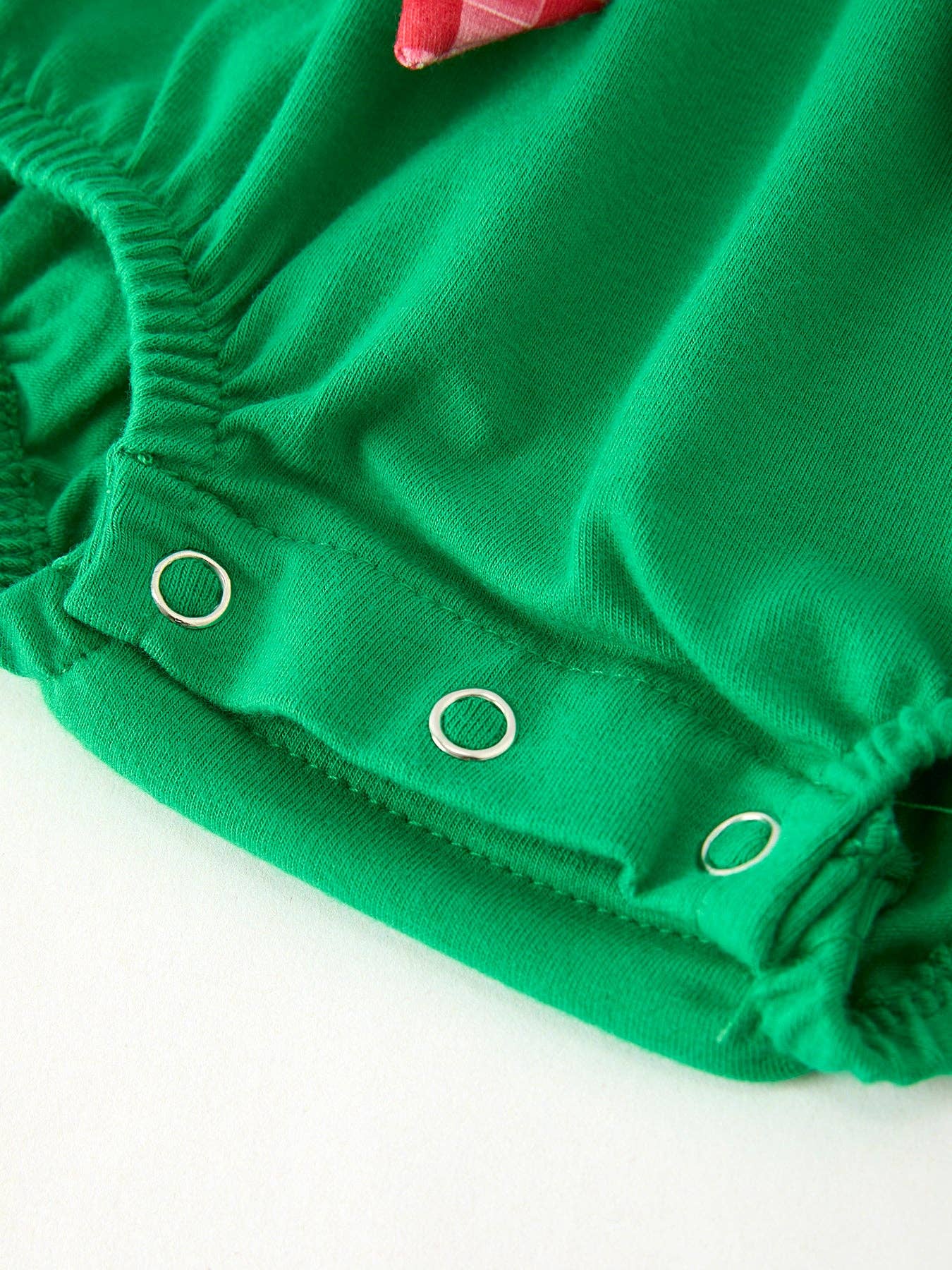 Grinch Baby Girls Romper