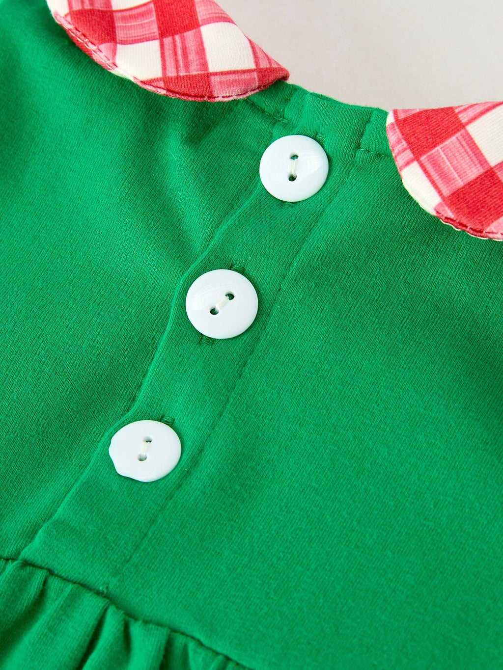 Grinch Baby Girls Romper